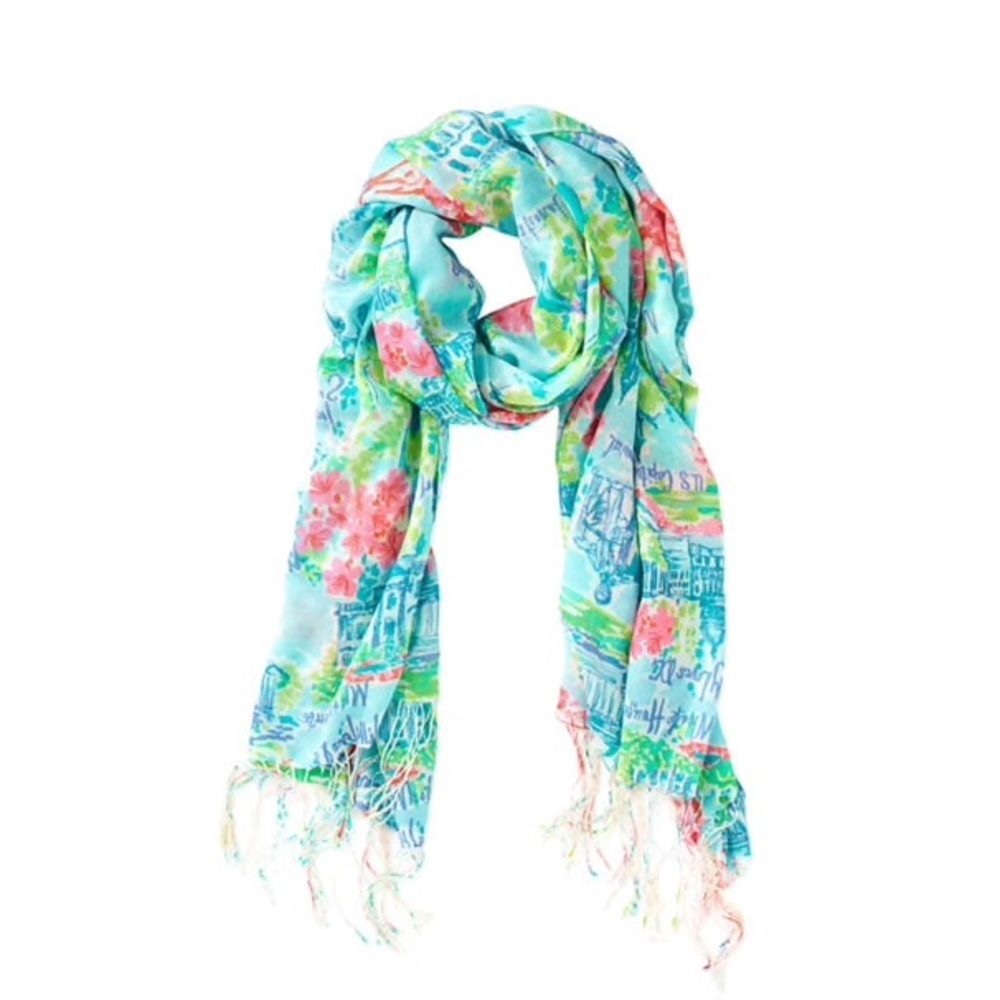 🧣PRICE DROP🧣Lilly Pulitzer Murfee Scarf DC!